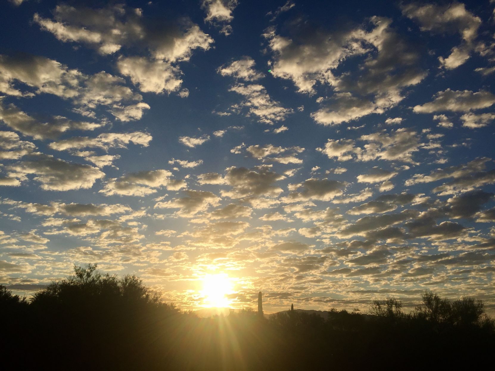 Clouds at sunrise
